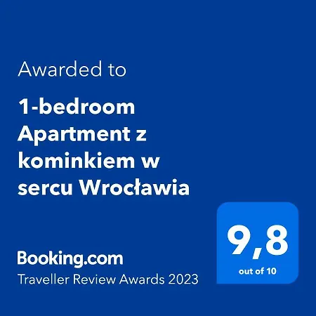 Apartment Z Kominkiem W Sercu Wroclawia *